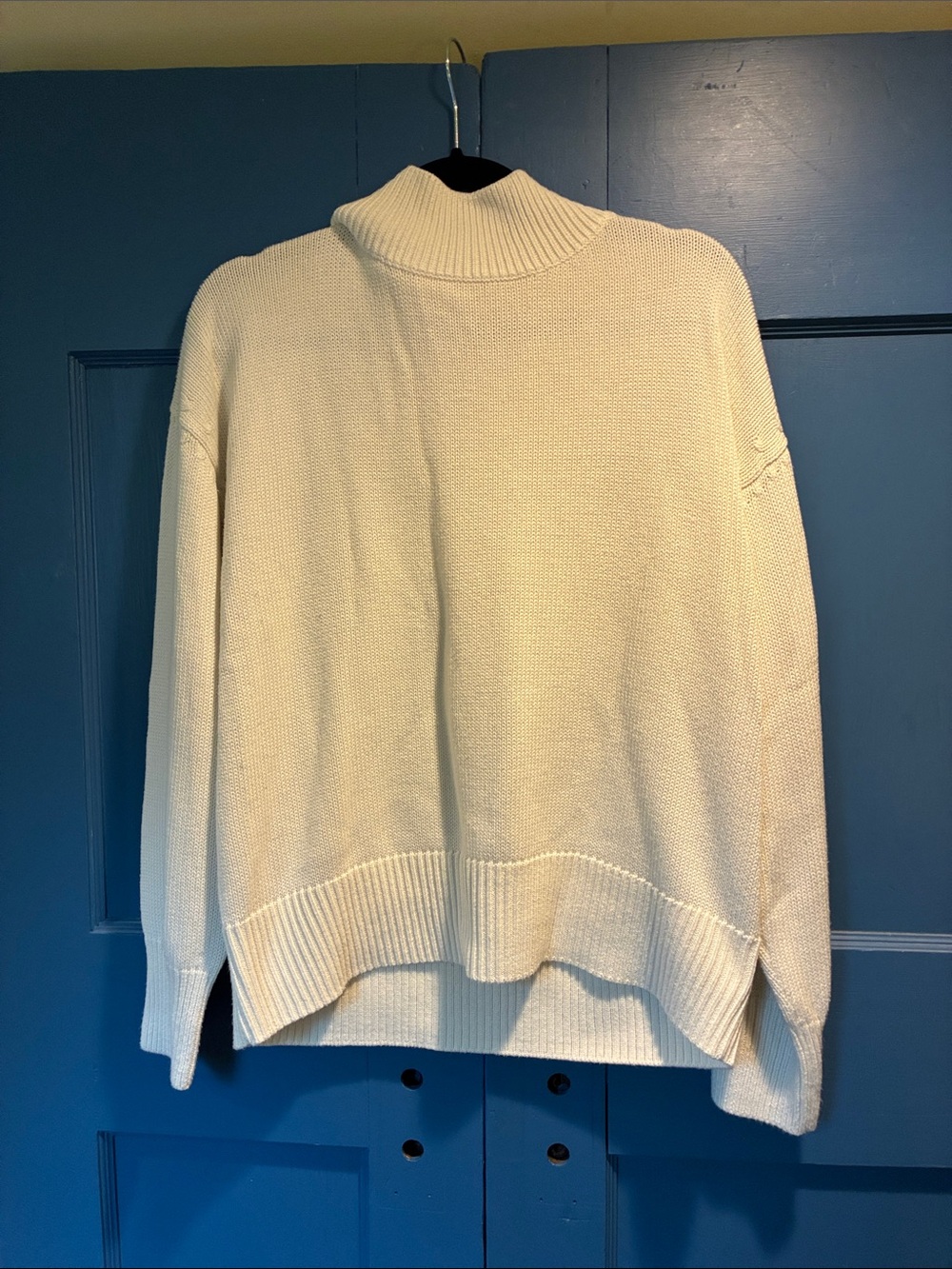 Amazon Mockneck Sweater - Relaxed Knit Pullover